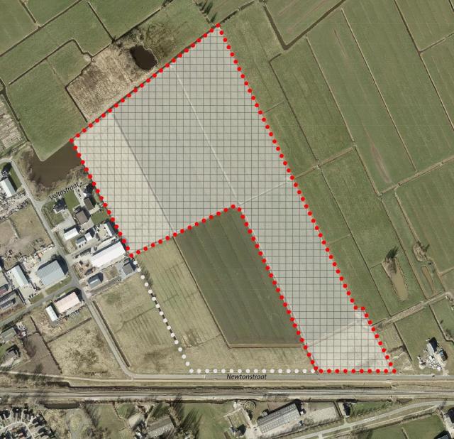 Plattegrond van de Sinnegreide